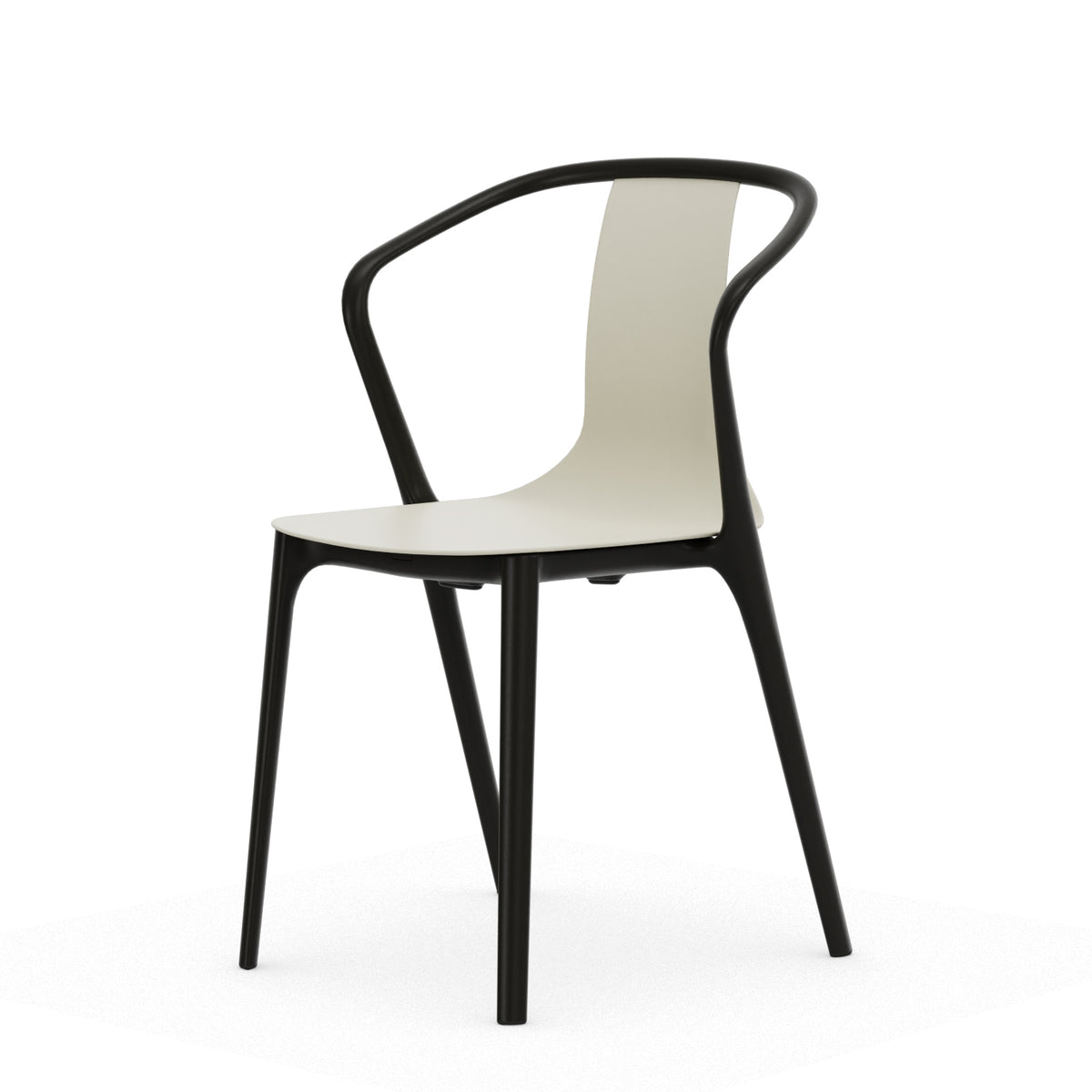 Vitra ヴィトラ Belleville Armchair ホワイト Vitra（ヴィトラ）BELLEVILLE ARM CHAIR(ベルヴィル アームチェア