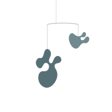 画像をギャラリービューアに読み込む, Plywood Mobile イームズ プライウッド モビール Vitra モデルC アイスグレー