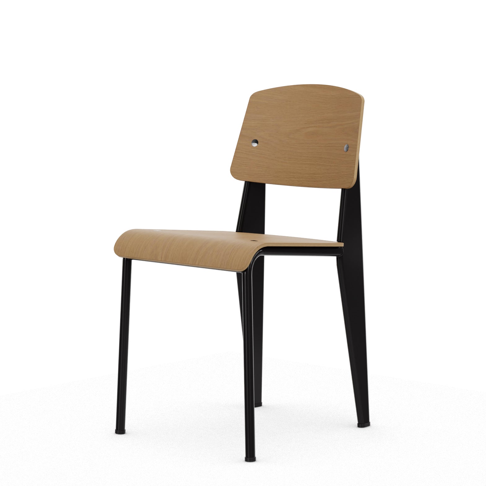 名作新品2脚セットJean Prouve STANDARD CHAIR 椅子復刻 スタンダードチェア／ジャン・プルーヴェ - 【ヴィトラ公式
