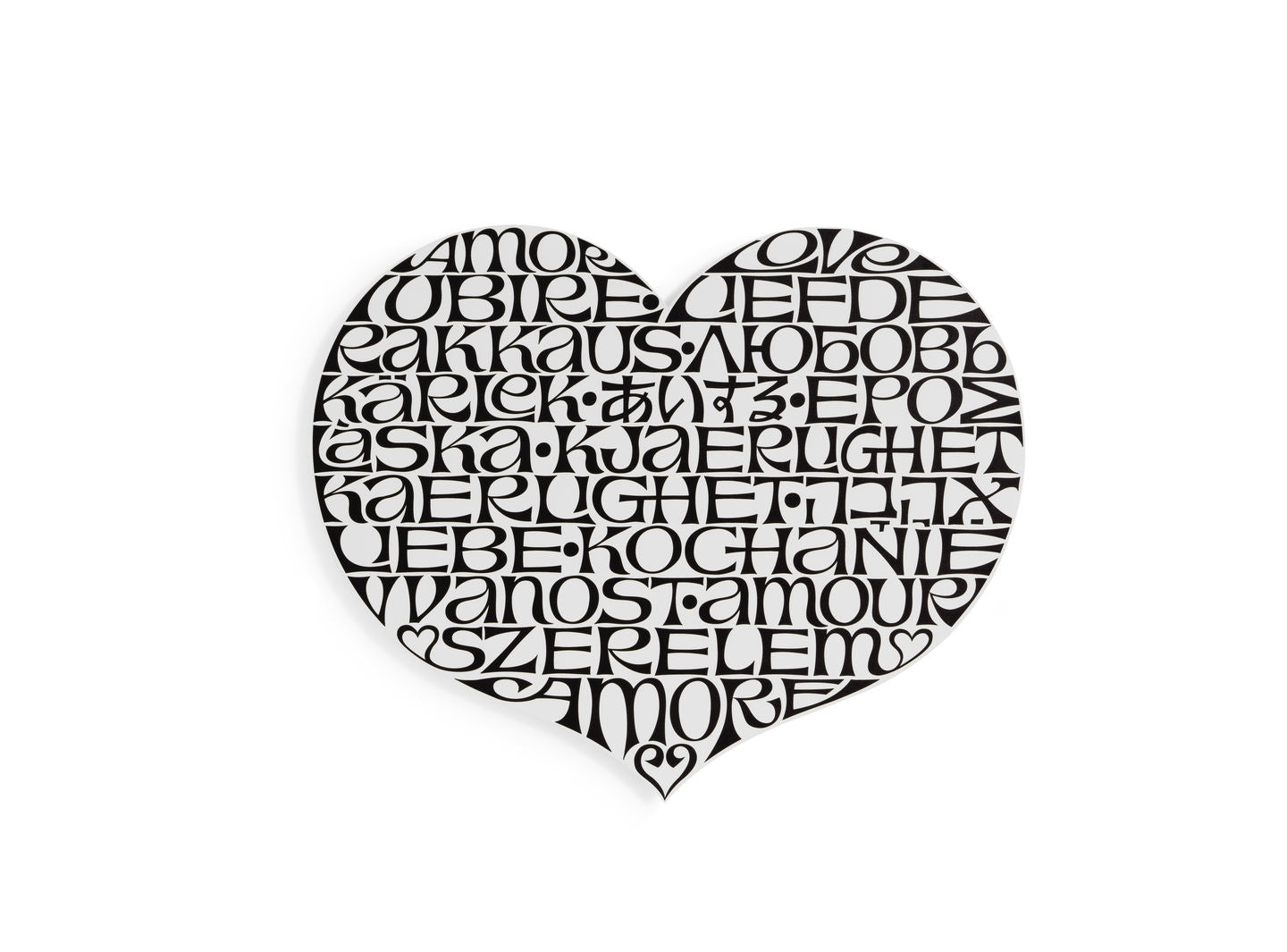 Vitra ヴィトラ ハート　l Wall Relief メタル ウォール レリーフ インターナショナルラブ ハート