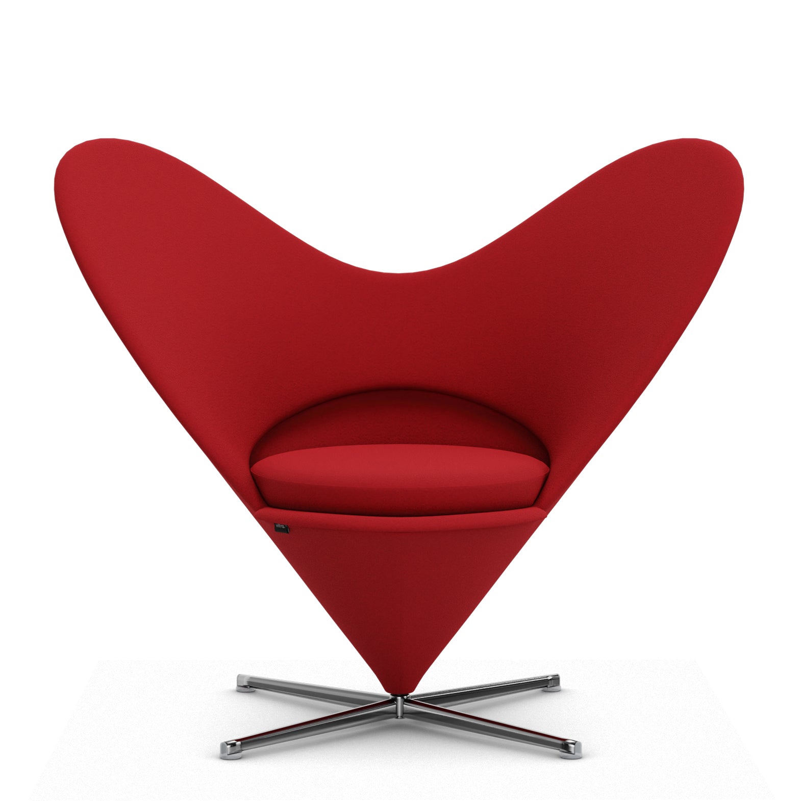 ヴィトラミニチュア Verner Pantonのハートコーンチェア ハート コーン チェア（Heart Cone Chair）／ヴァーナー・パントン