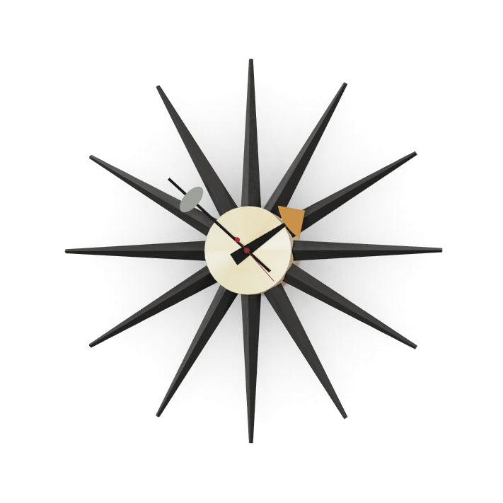 Vitra. George Nelson サンバーストクロック 動作品 訳アリ品 Vitra. George Nelson サンバーストクロック 動作品 訳アリ品